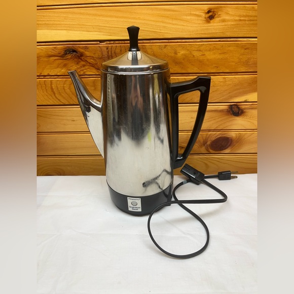 presto Kitchen Presto 2 Cup Coffee Maker Percolator Stainless